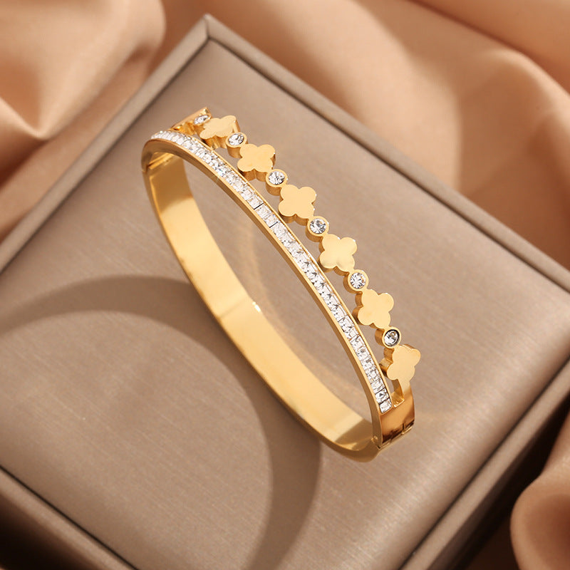 Petal Power Bangle Bracelet