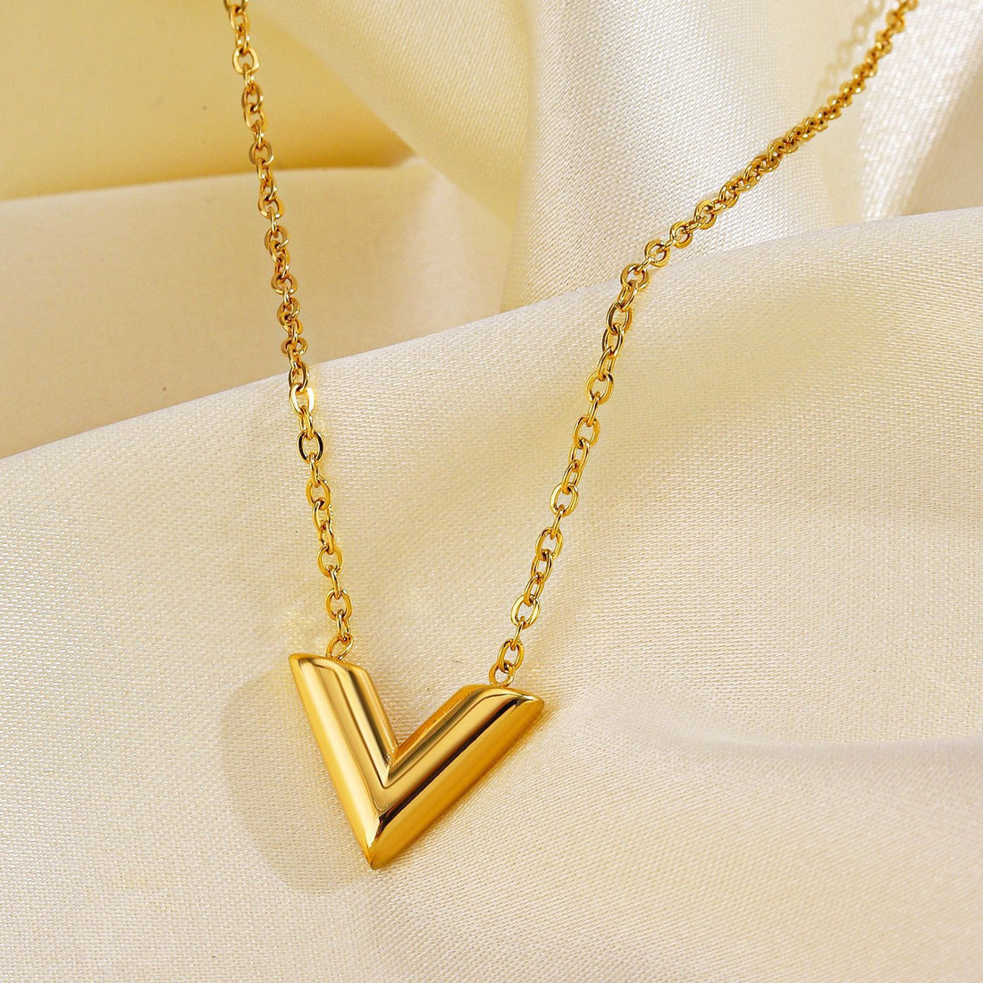 Versatile V Gold Necklace