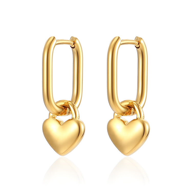 Sweetheart Gold Danglers