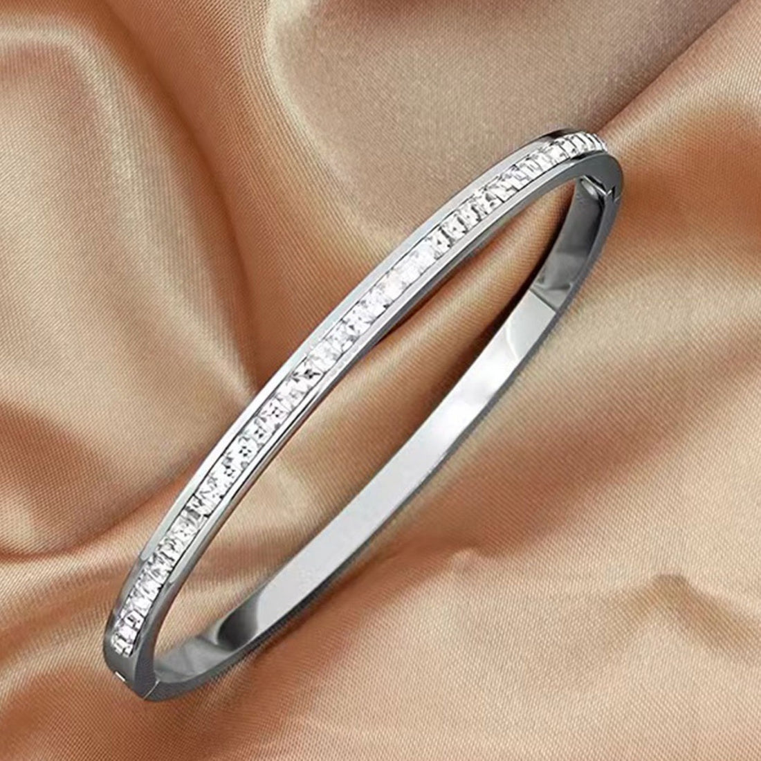 Sparkle Delight Bangle Bracelet