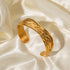 Hammered Gold Cuff