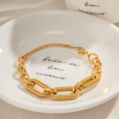 Power Links - Gold Loose Bracelet
