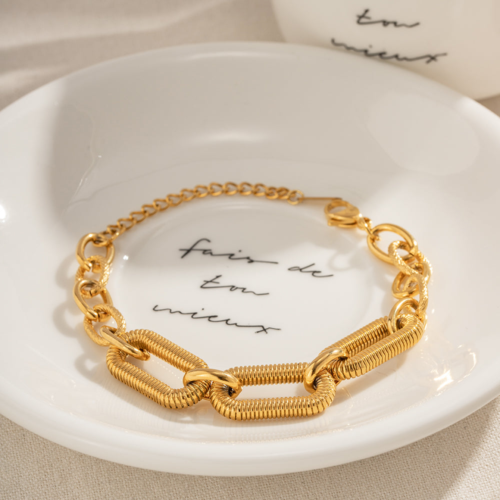 Power Links - Gold Loose Bracelet