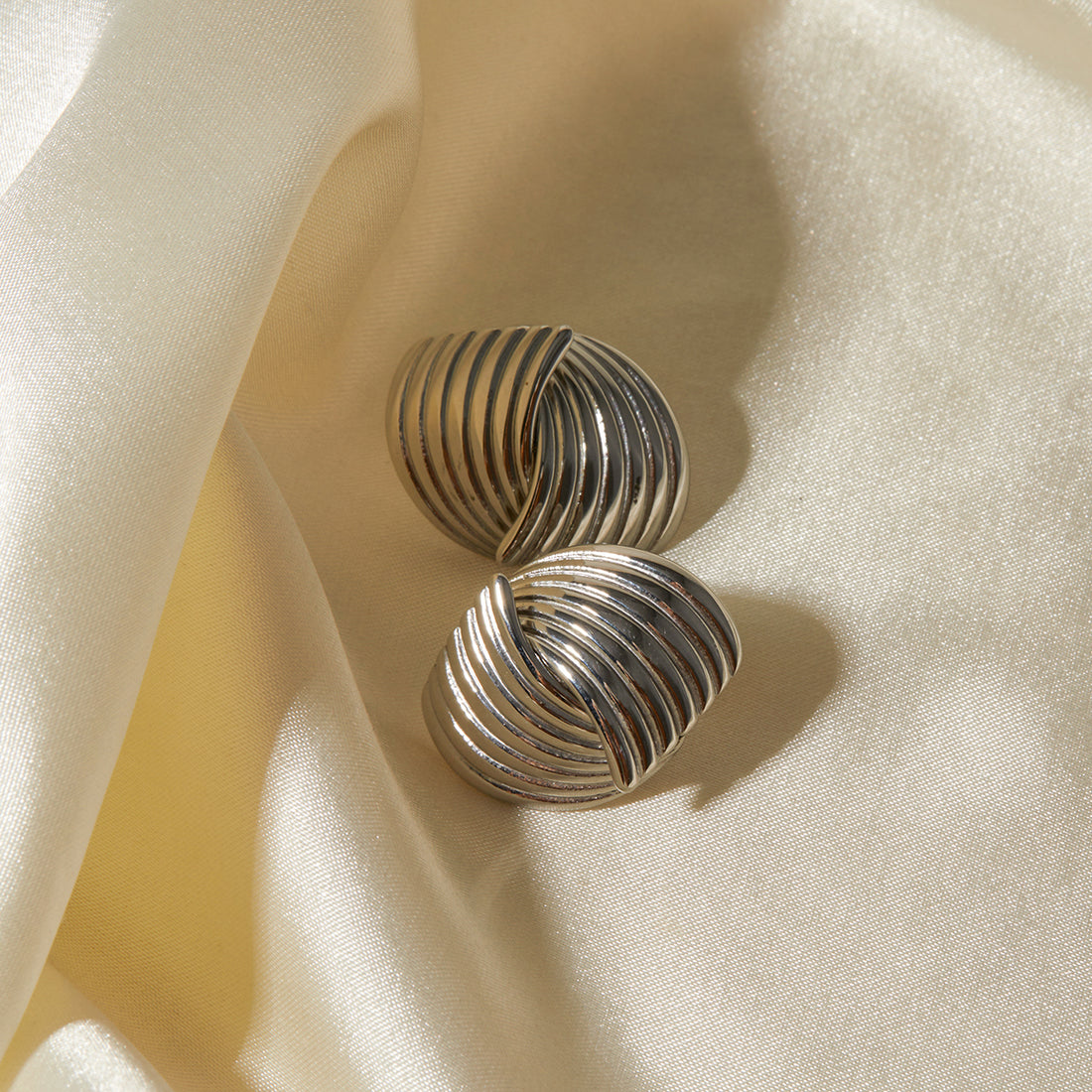 Silver Line Accent Studs