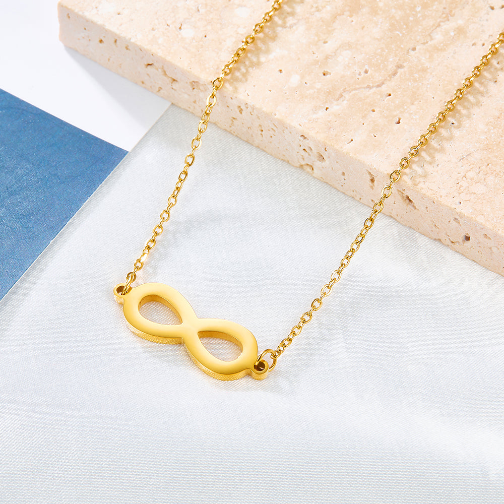 Infinity Gold Necklace