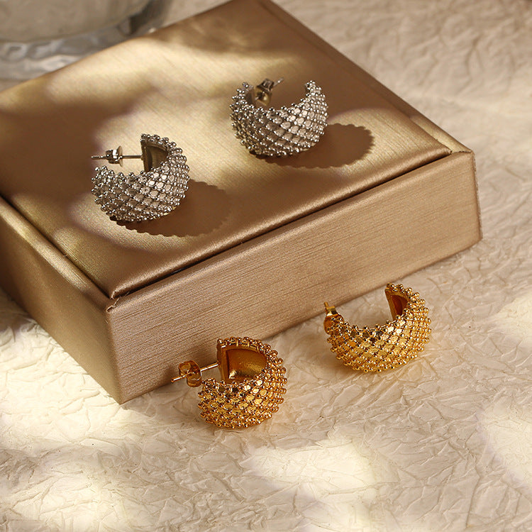 Timeless Gold Hoops