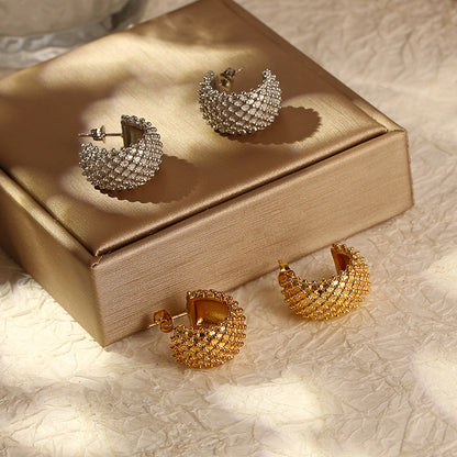 Timeless Gold Hoops