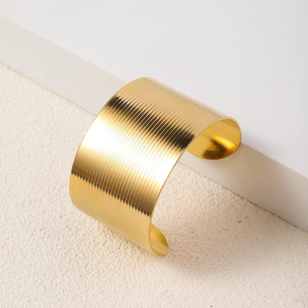 Gold Statement Cuff