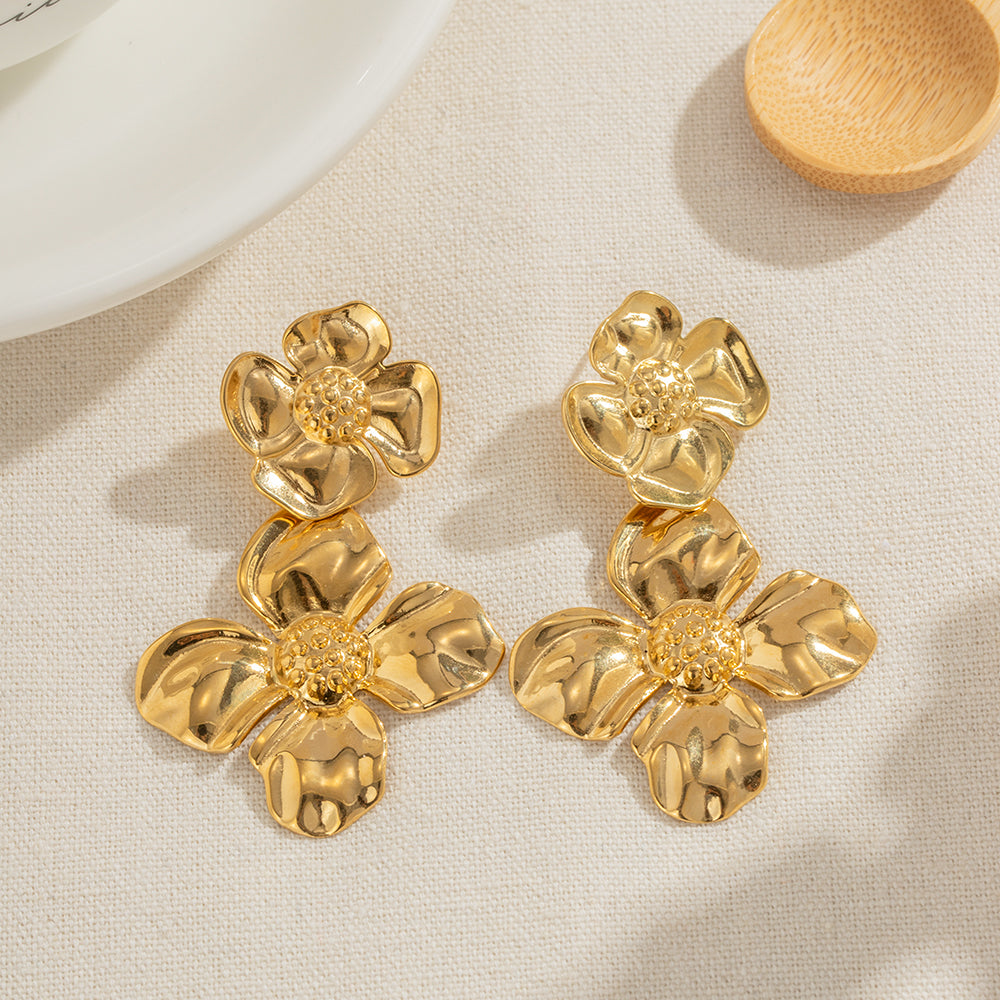Floral Cascade Danglers