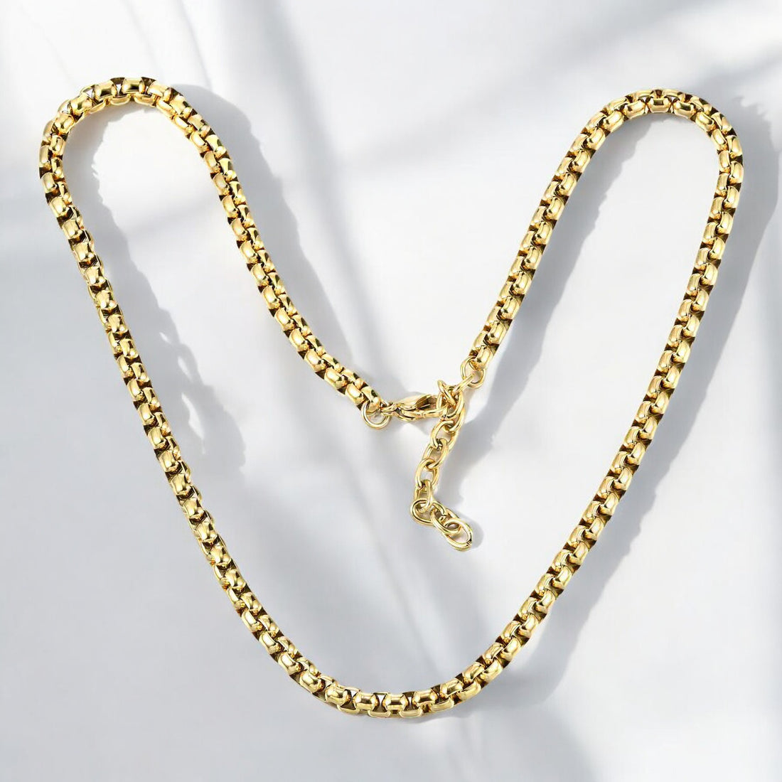 Mens Luster Neckchain - Gold
