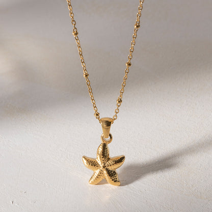 Coastal Charm Gold Necklace