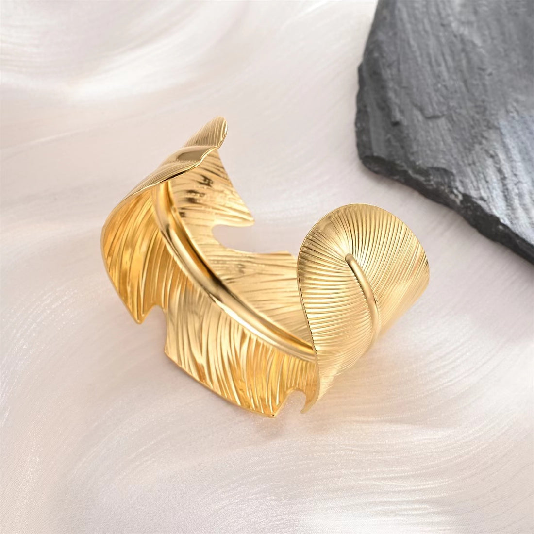 Regal Feathered Cuff