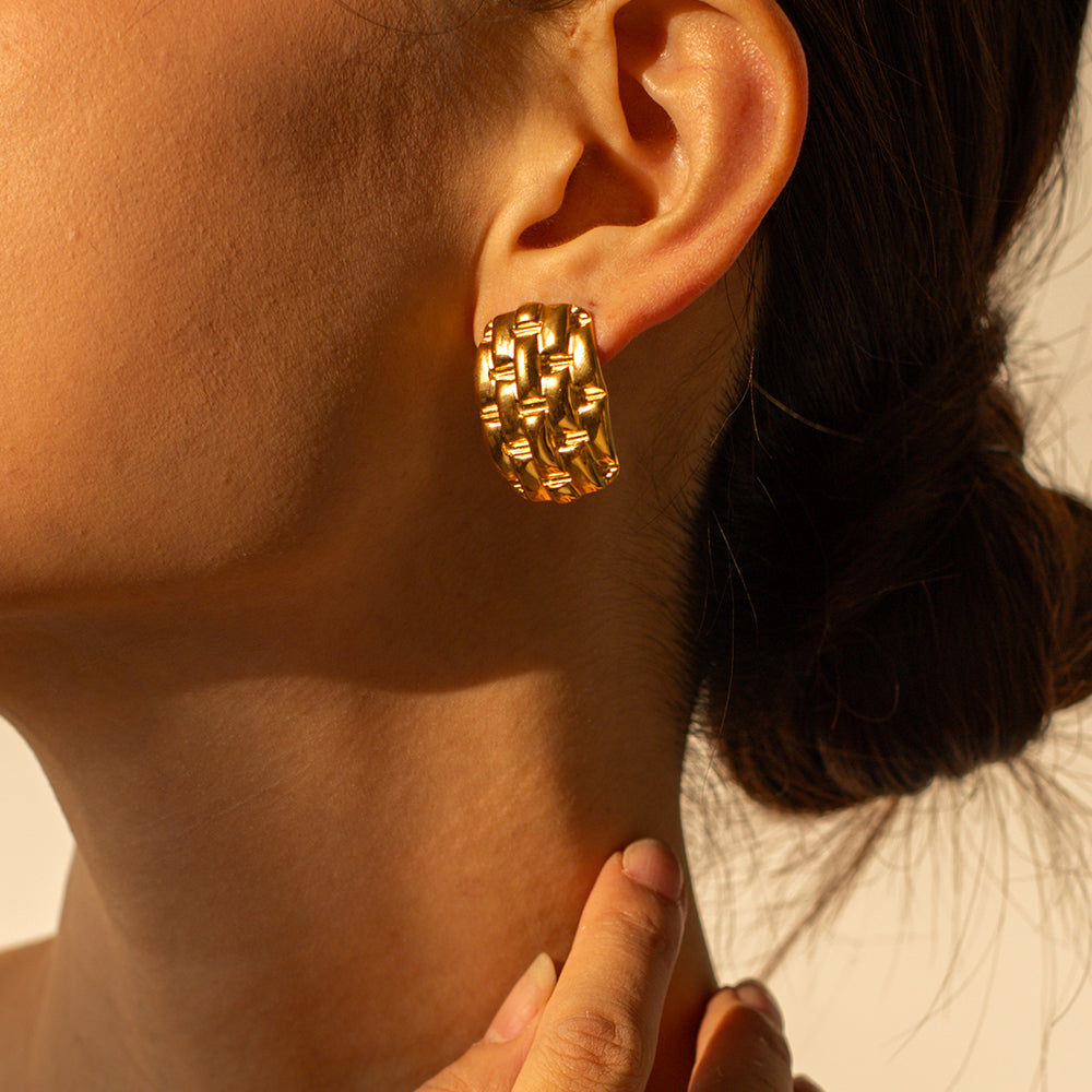 Brick Shine Gold Tops