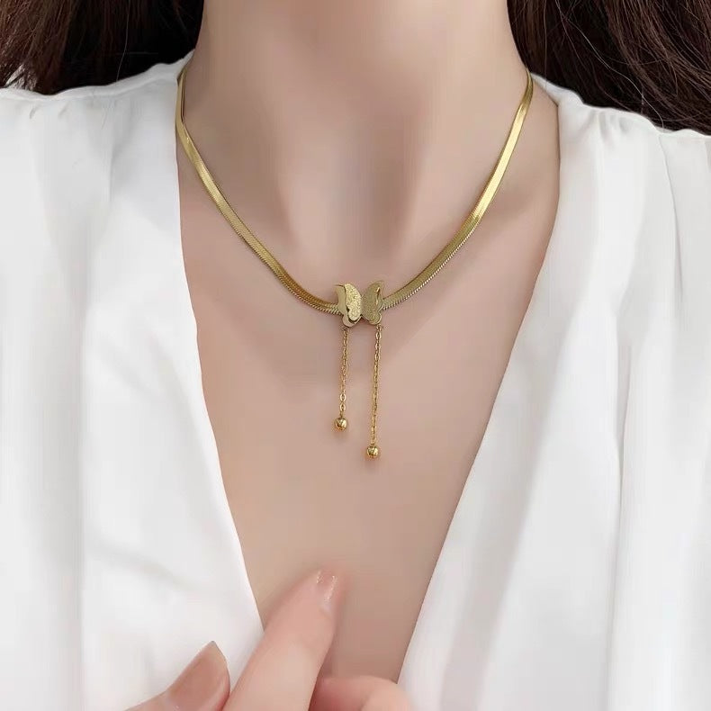 Wings of Gold Necklace