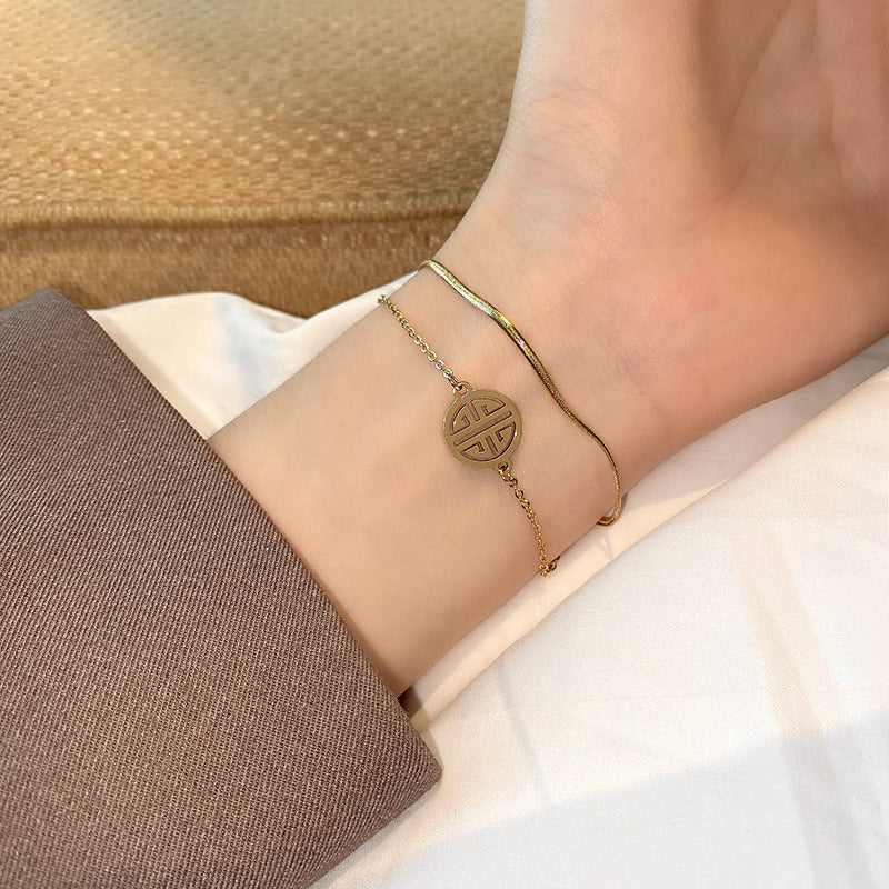 Modernist Geo Loose Bracelet