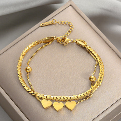 Love Trio Loose Bracelet
