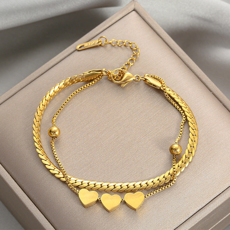 Love Trio Loose Bracelet