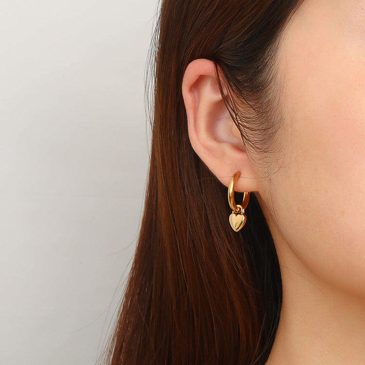 Sweetheart Gold Danglers