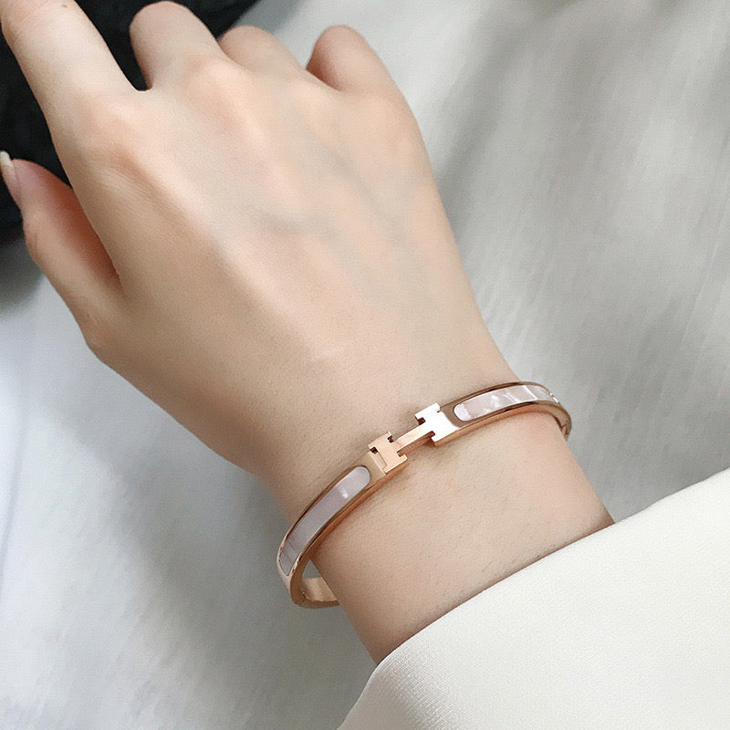 Classic H Bangle Bracelet