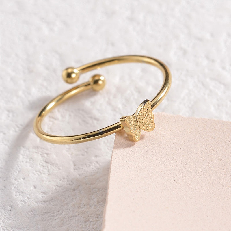 Butterfly Bliss Gold Ring