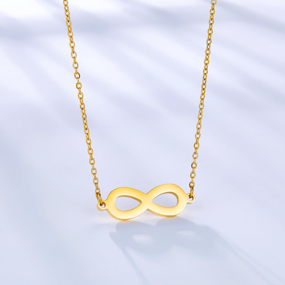 Infinity Gold Necklace