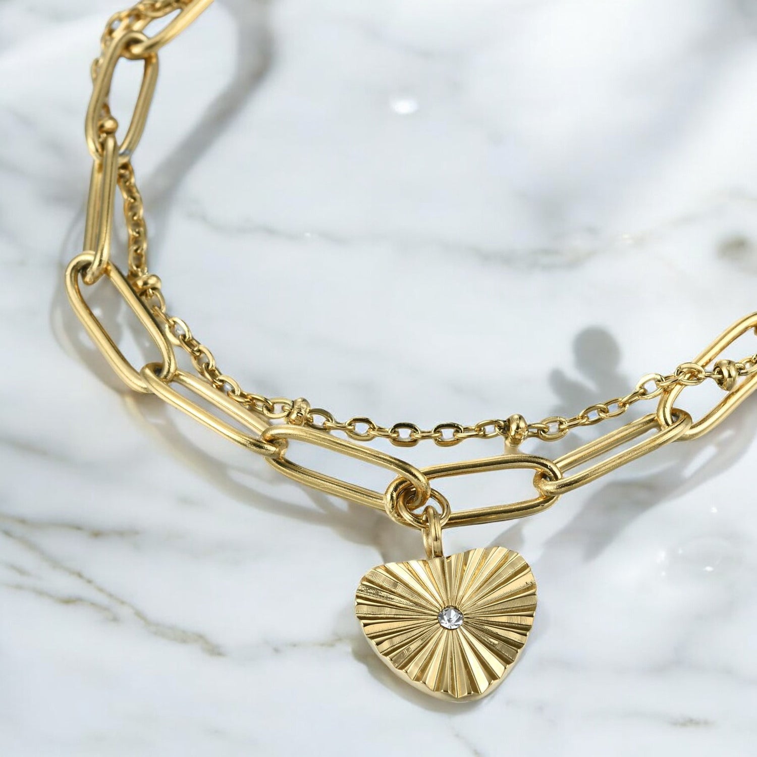 Debonair Heart Loose Bracelet