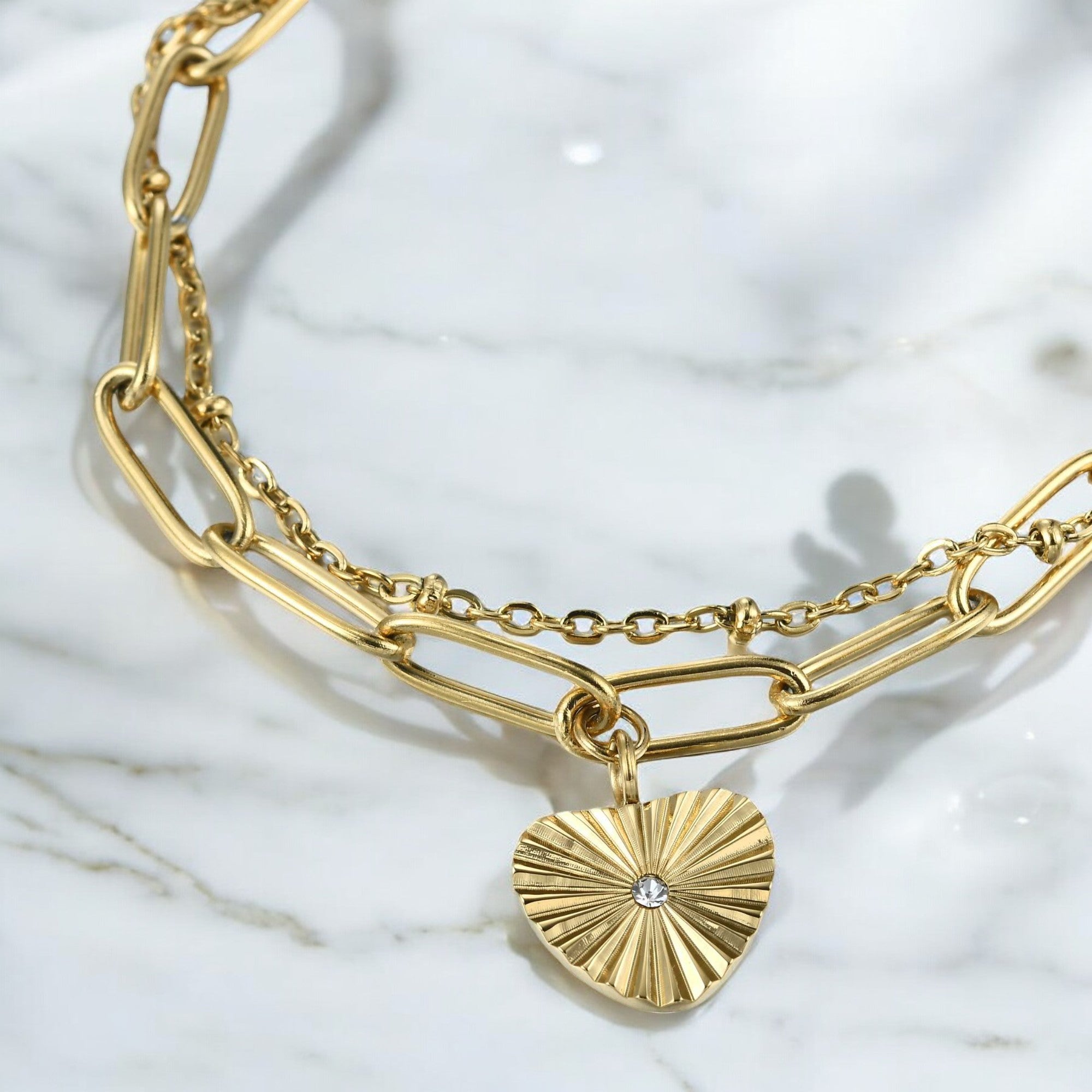Debonair Heart Loose Bracelet