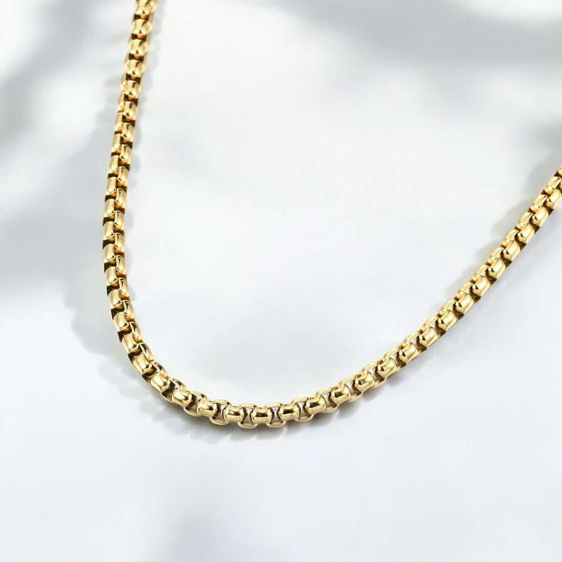 Mens Luster Neckchain - Gold
