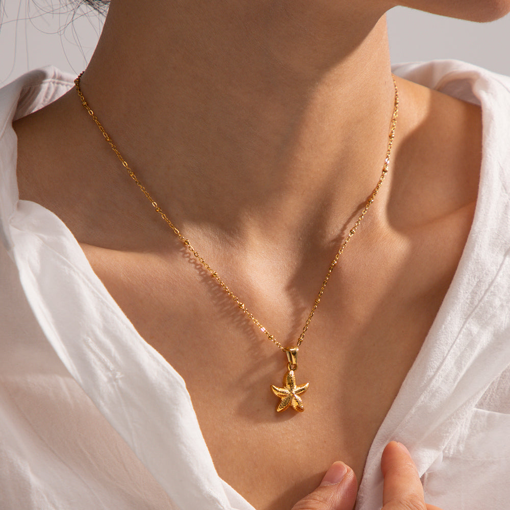 Coastal Charm Gold Necklace