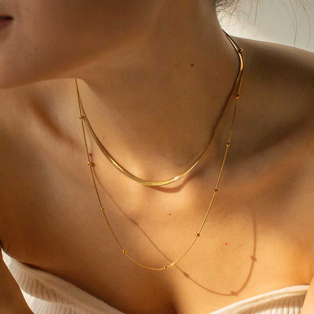Classic Layers Gold Necklace