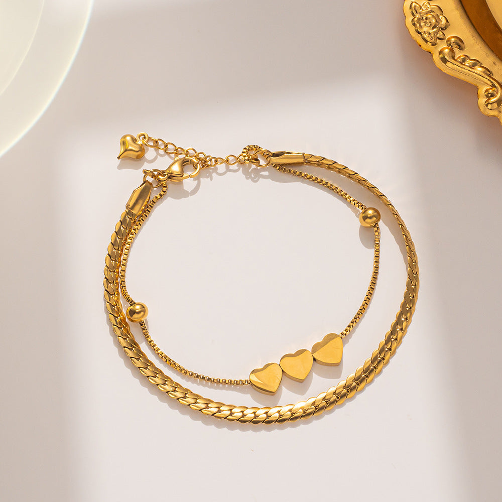 Love Trio Loose Bracelet