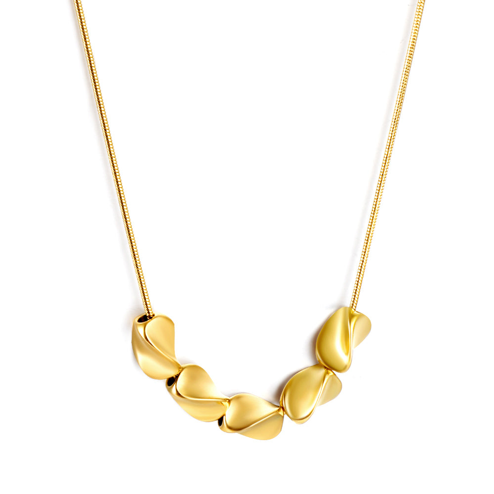 Majestic Twine Gold Necklace
