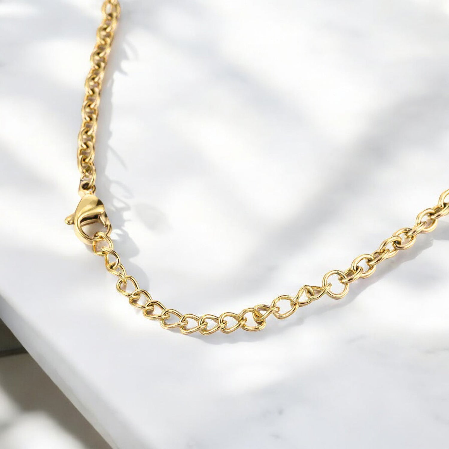 Golden Honeycomb Necklace