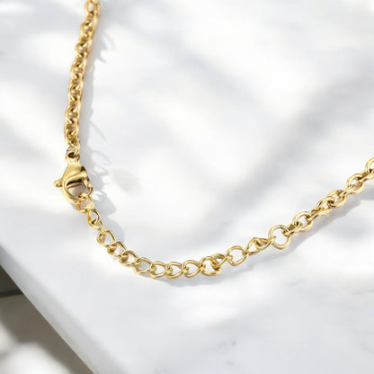 Golden Honeycomb Necklace