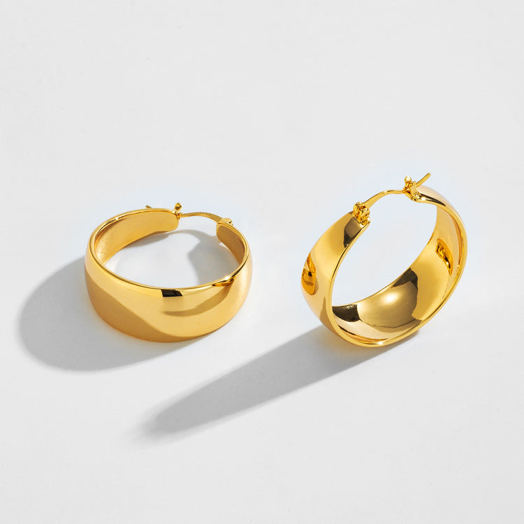 Bold Gold Hoops