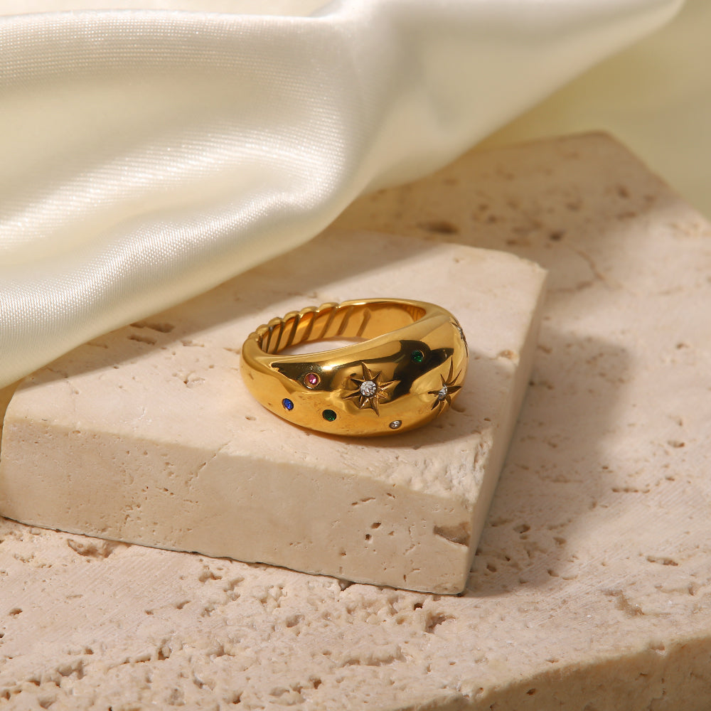 Stellar Aurelian Gold Band