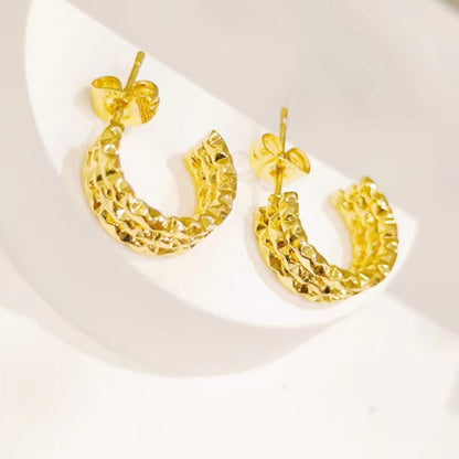 Luxe Gold Hoops
