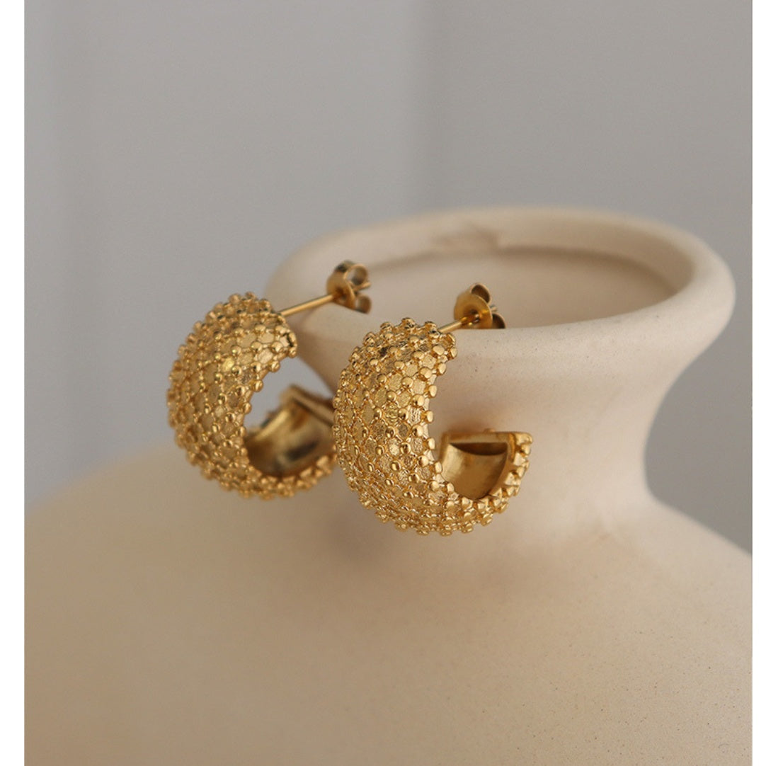 Timeless Gold Hoops