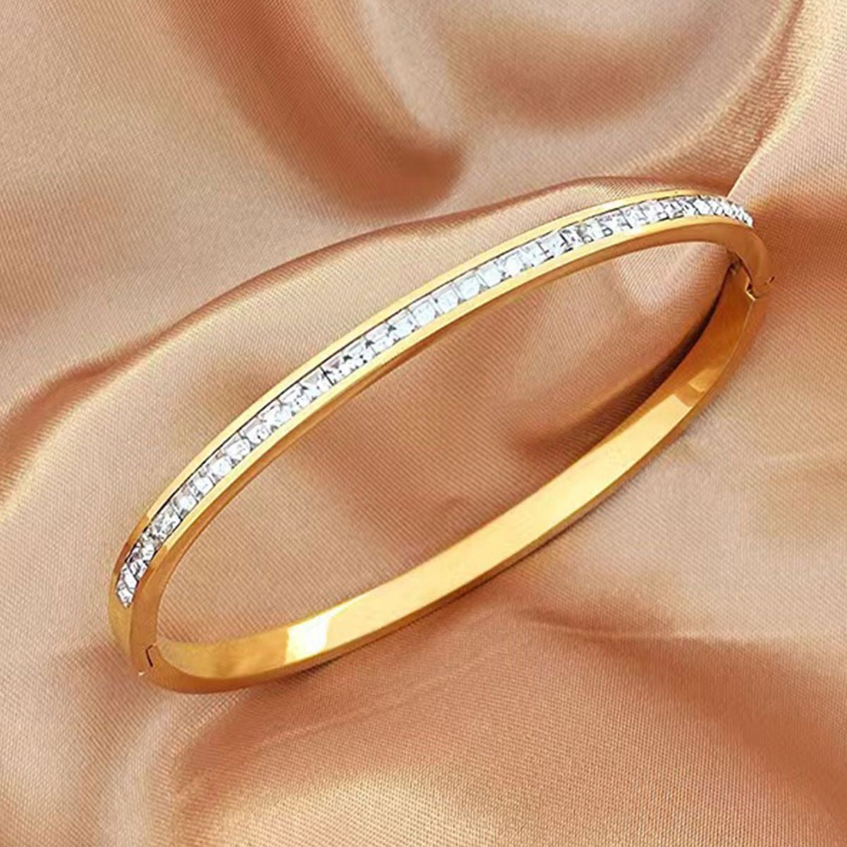 Sparkle Delight Bangle Bracelet
