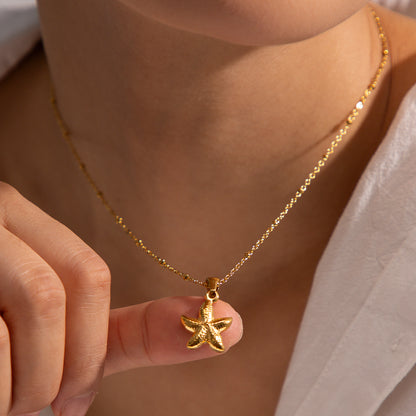 Coastal Charm Gold Necklace