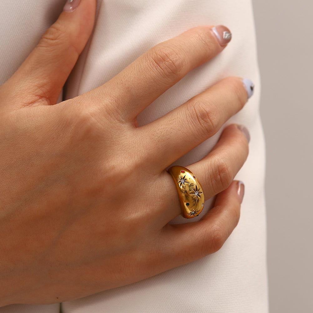 Stellar Aurelian Gold Band