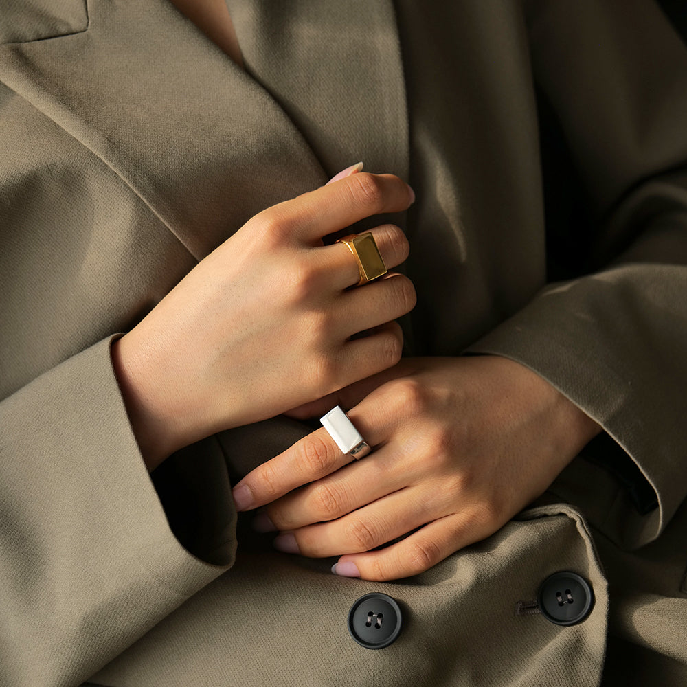 Horizon Gold Ring