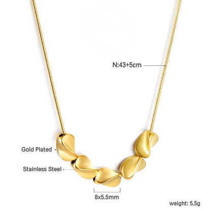 Majestic Twine Gold Necklace