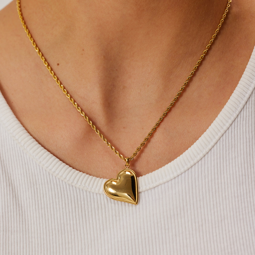 Heart of Gold Necklace