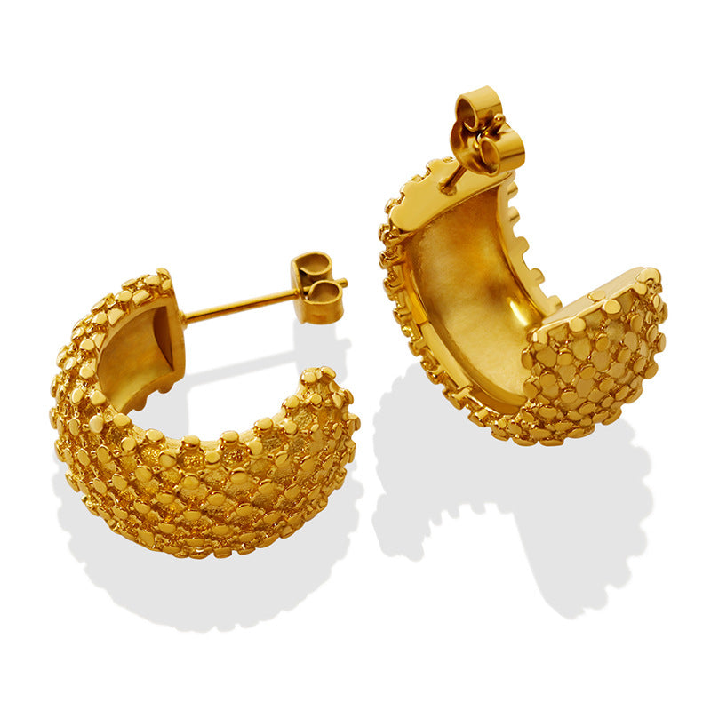 Timeless Gold Hoops