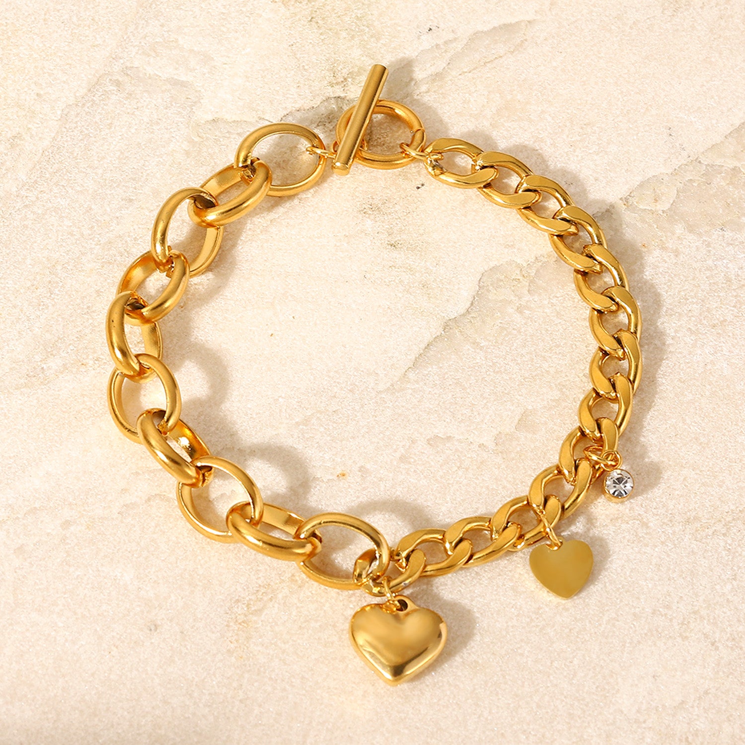 Love Links Gold Loose Bracelet