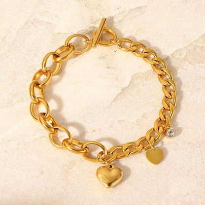 Love Links Gold Loose Bracelet