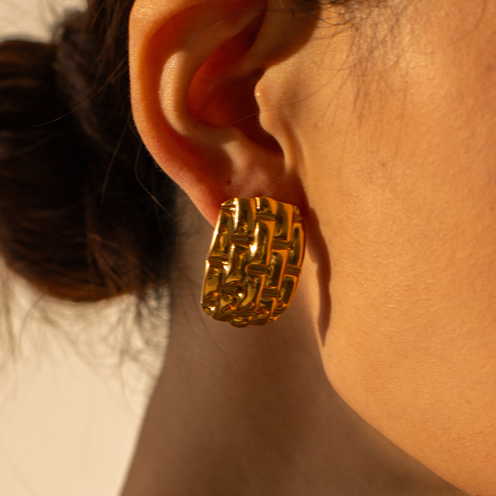 Brick Shine Gold Tops