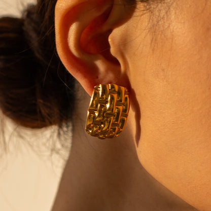 Brick Shine Gold Tops