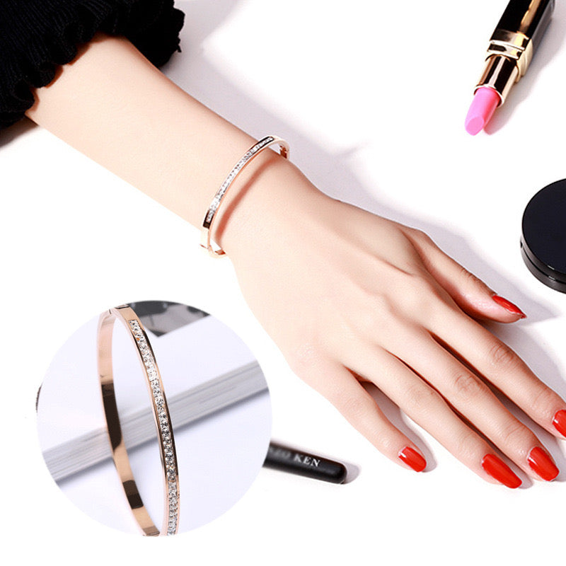 Sparkle Delight Bangle Bracelet